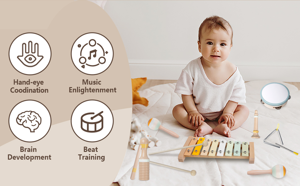 Percussion Instruments Set