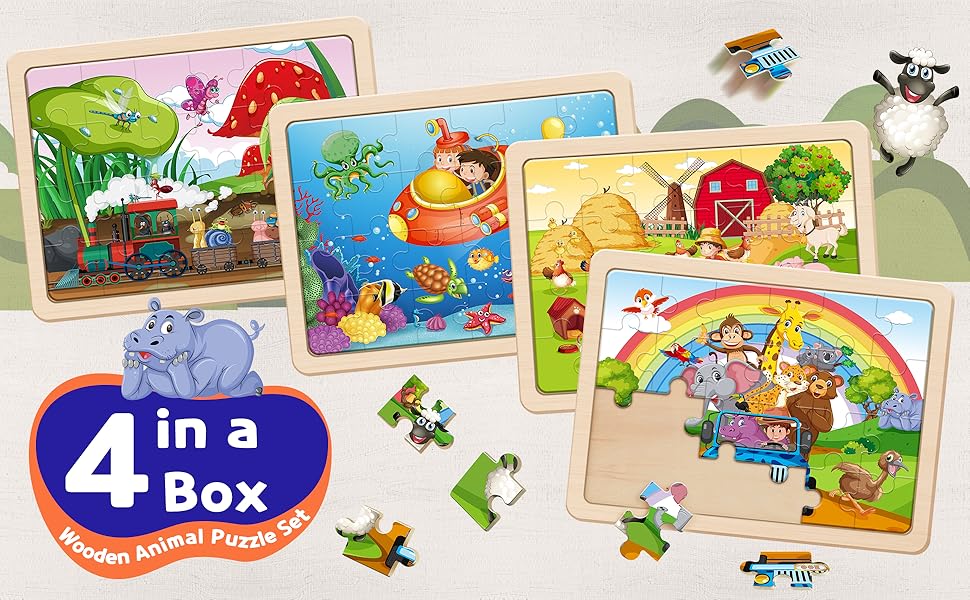puzzles for 4 year old