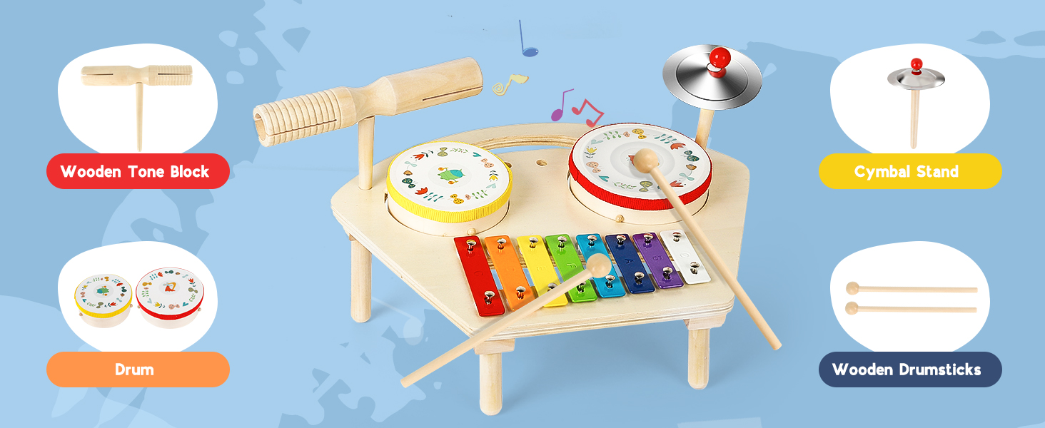 toddler drum set