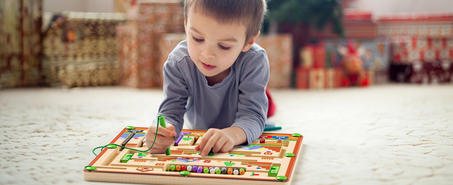 girls educational learning wooden home birthday gifts preschool classroom autism Down Syndrome