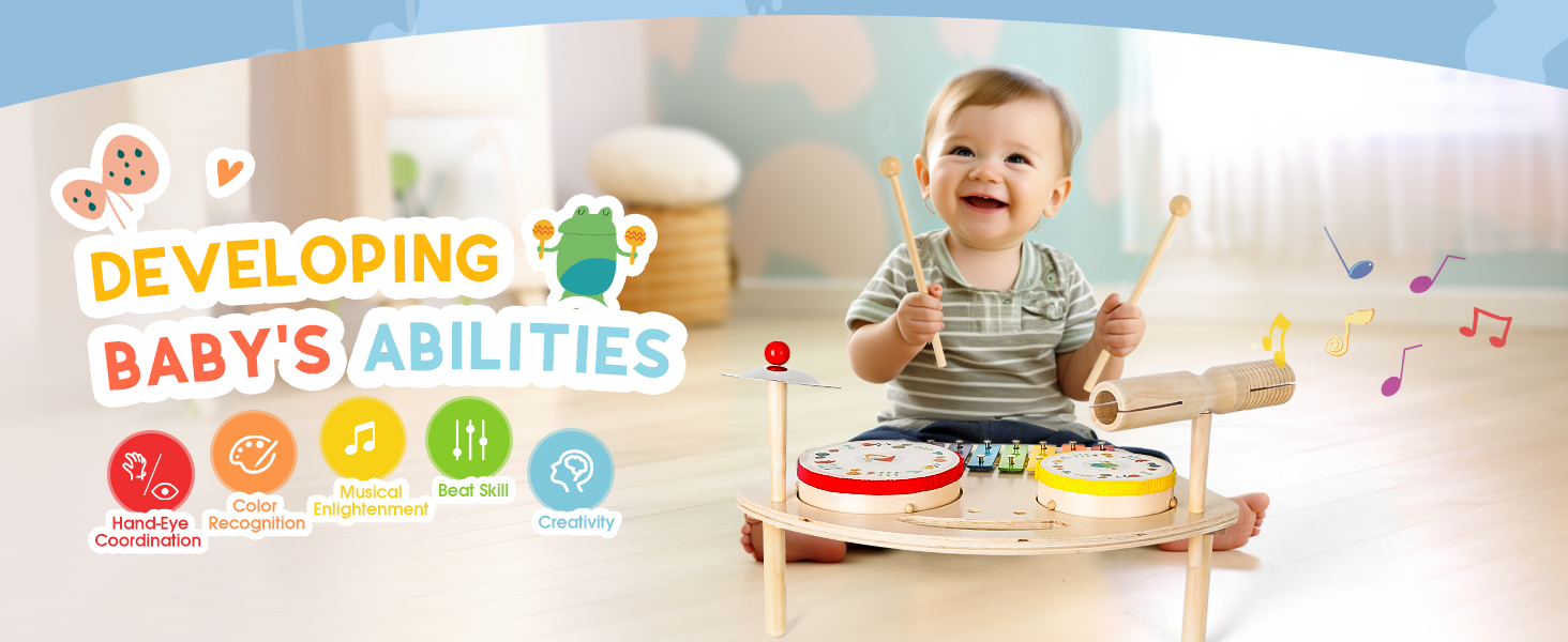 toddler drum set