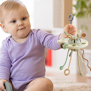 Silicone Pull String Toy